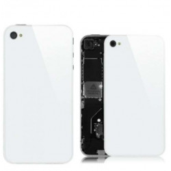 Coque Arrière Sans Logo iPhone 4s Blanc