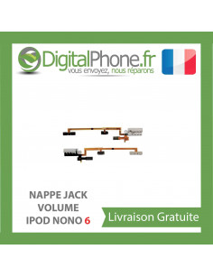 Nappe Jack Blanche Bouton Power & Volume - iPod Nano 6