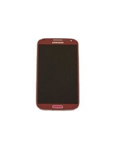 Ecran Original ﻿Lcd Vitre Tactile Rouge pour Galaxy S4 GT-I9500 