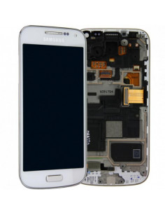 Ecran Original ﻿Lcd Vitre Tactile blanc pour Galaxy S4 Mini GT-I9195