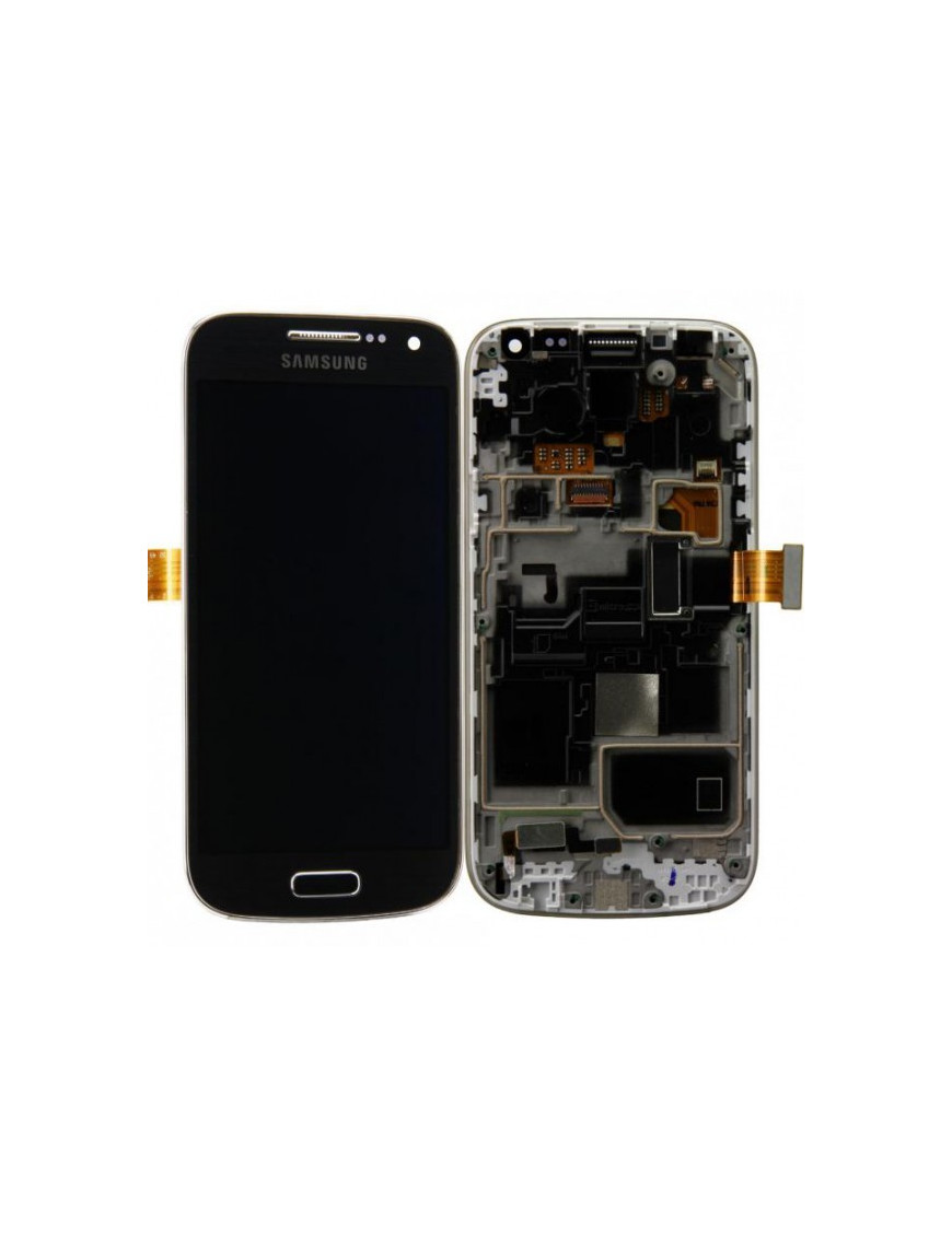 Ecran Original ﻿Lcd Vitre Tactile noir pour Galaxy S4 Mini GT-I9195