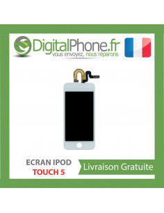 Ecran LCD avec vitre tactile Blanche - iPod Touch 5G
