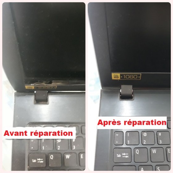 FORFAIT REPARATION CHARNIERE PC PORTABLE