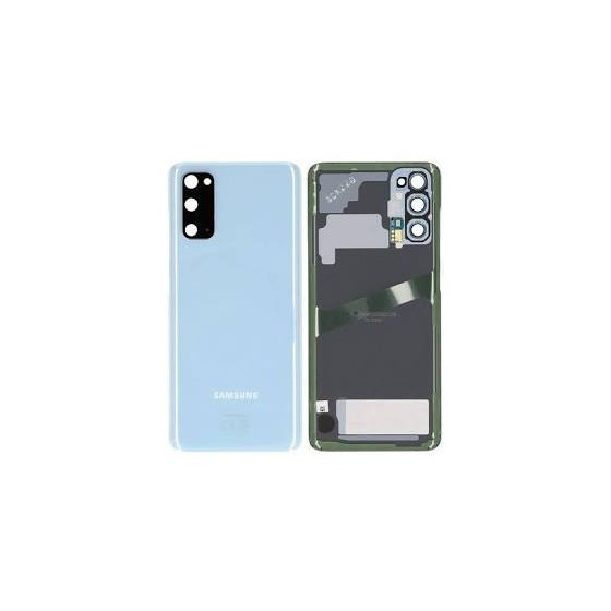 FACADE ARRIERE ORIGINE SAMSUNG S20 G981 BLEU