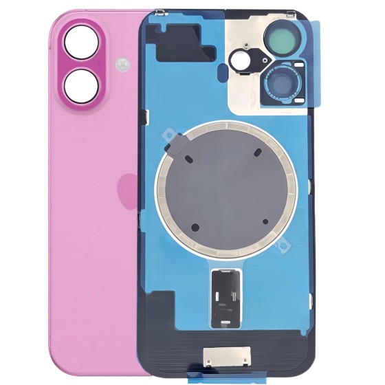 REMPLACEMENT FACADE ARRIERE IPHONE 16 PLUS ROSE