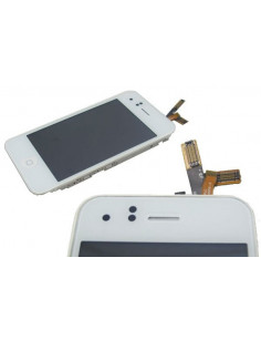 Ecran Complet : Ecran LCD + Vitre Tactile iPhone 3G Blanc