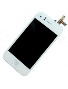 Ecran Complet : Ecran LCD + Vitre Tactile iPhone 3G Blanc