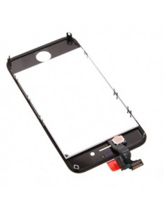Ecran LCD+Vitre Tactile+Outils - iPhone 4 Noir