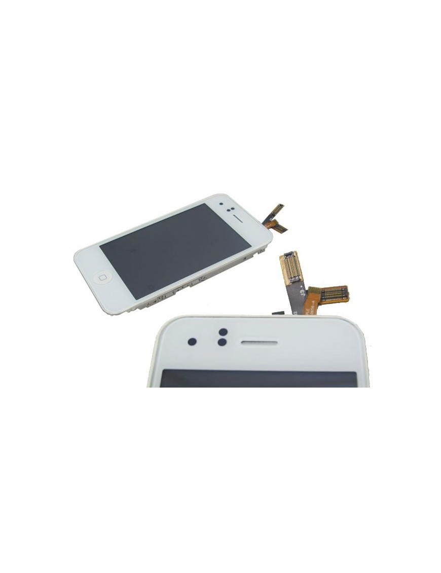 Ecran Complet : Ecran LCD + Vitre Tactile iPhone 3GS Blanc